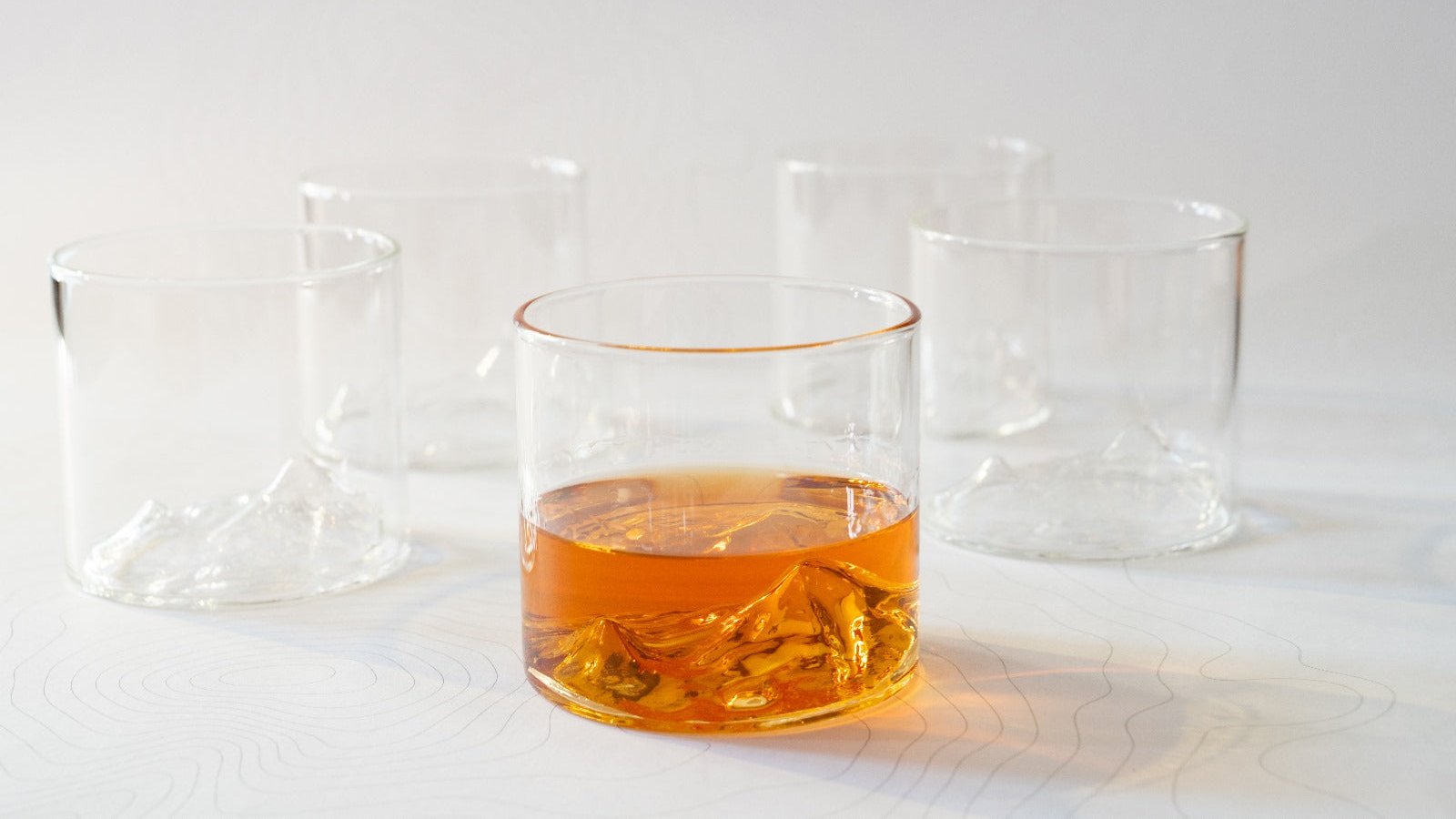 Premium whiskey and brandy glass inspired by Mount Ararat heritage, Armenian Brandy, Ararat Brandy, Armenian Wedding Gift, Armenian Anniversary, Unique Armenian gift: whiskey glass inspired by Mount Ararat, Gagat Glass with Mount Ararat silhouette — Armenia’s mountains in your glass