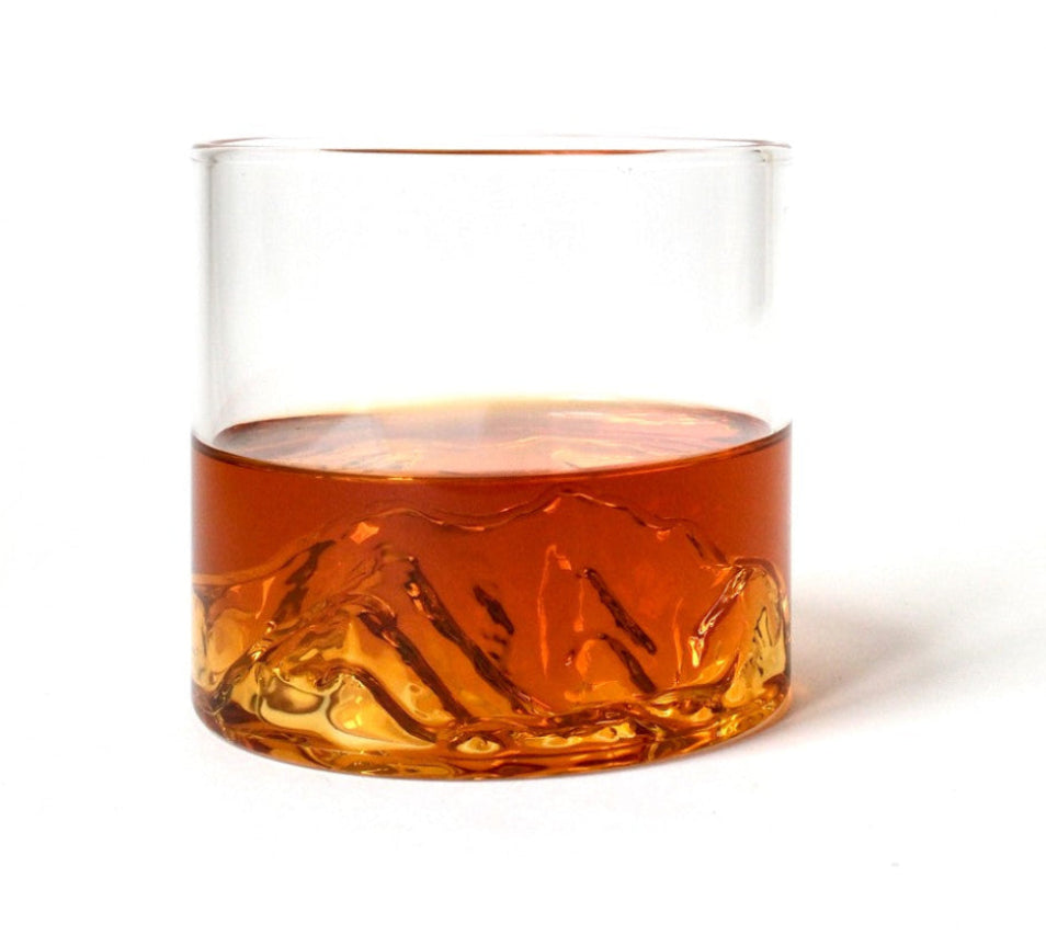Khustup Mountain Glass + Wooden Sleeve