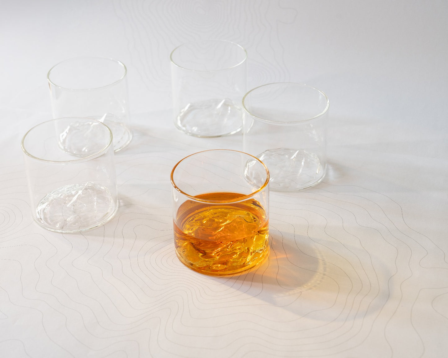 6x Set The Ararat Elegance Glass | The Gagat Legacy Set | Handmade Artisan Whiskey and Brandy Glass | Premium Drinking Glass