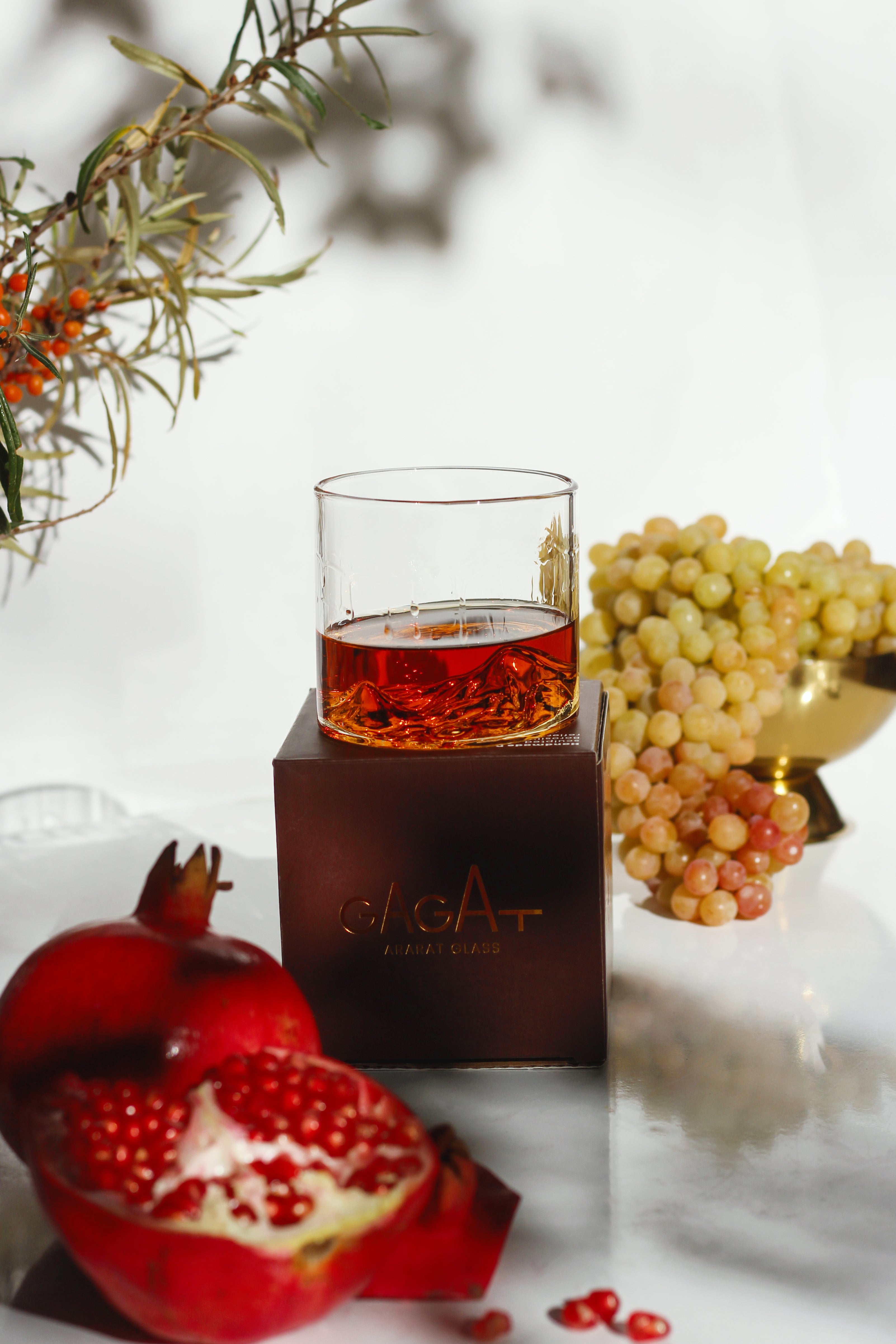 Ararat Mountain Glass - Handmade Armenian Whiskey & Brandy Glass