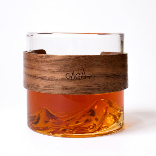 Ararat Mountain Glass + Wooden Sleeve